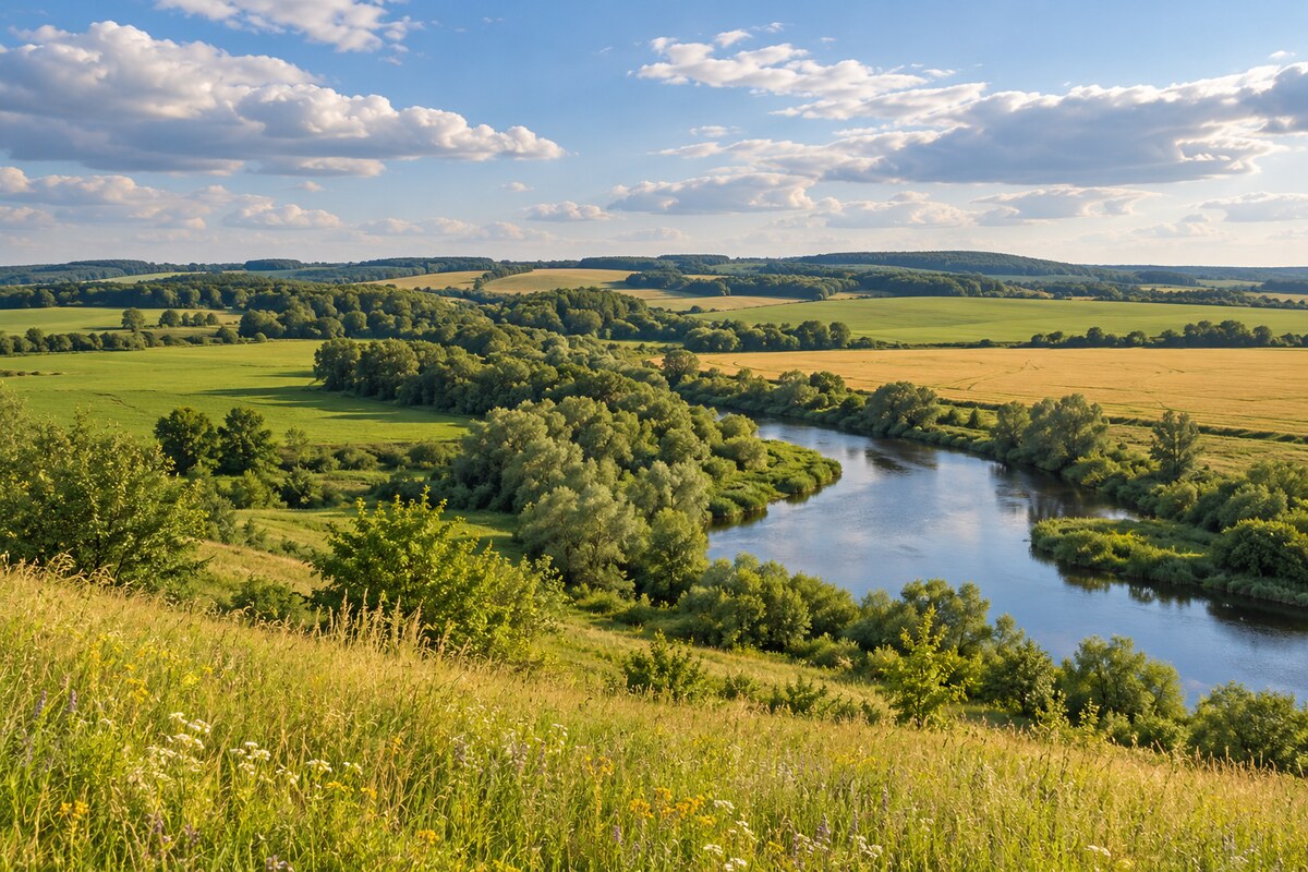 Курская область Курская лесостепь