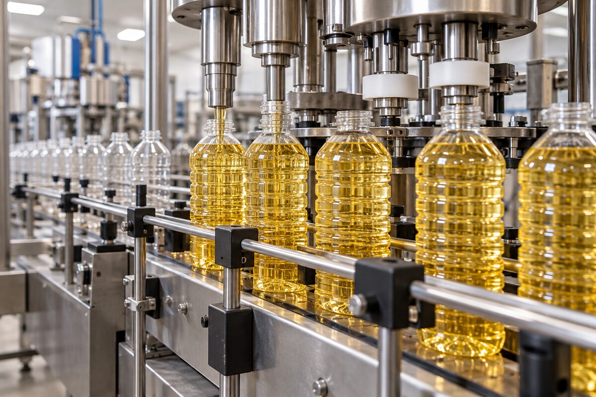 Vegetable oil bottling