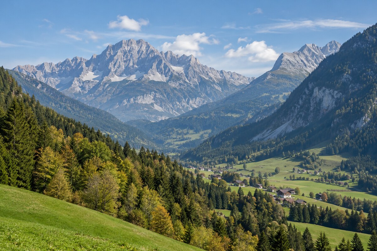 Alpine valley Alpine valley