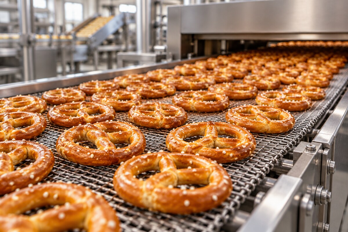 Pretzel production