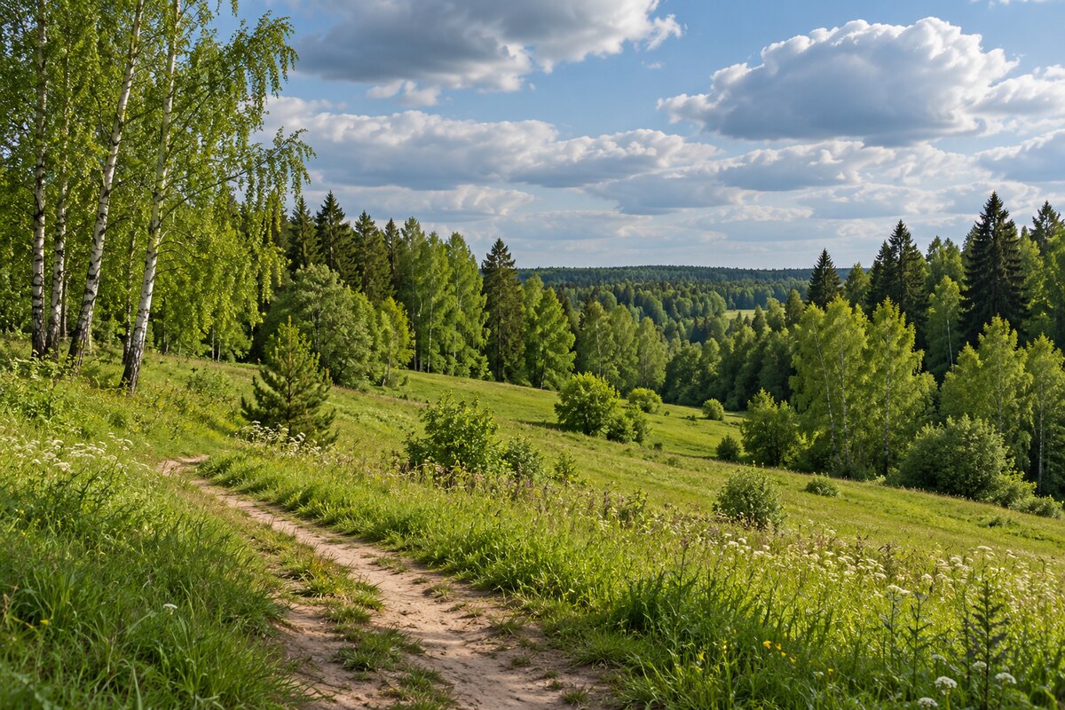 Подмосковный ландшафт
