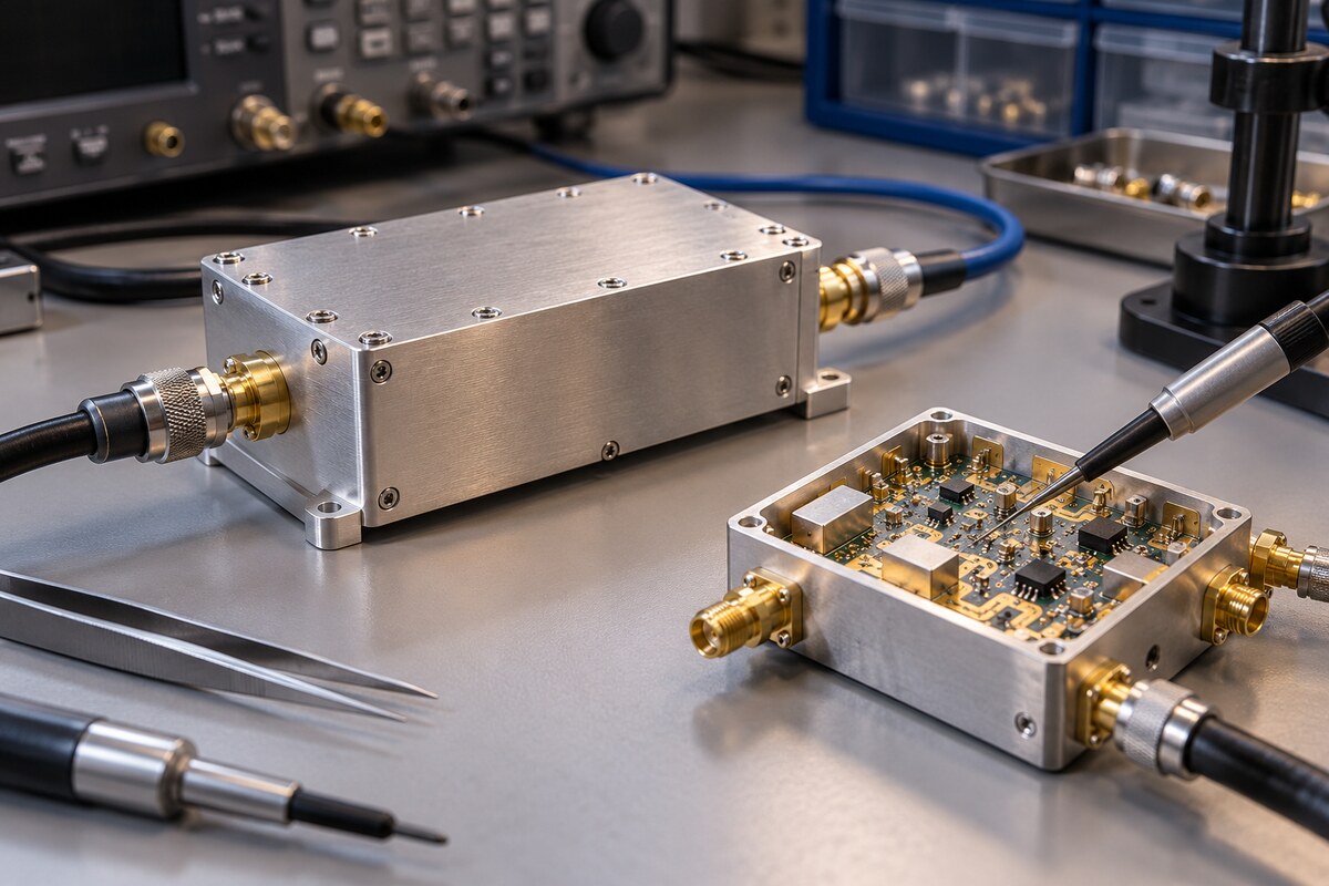Low-noise receiver development