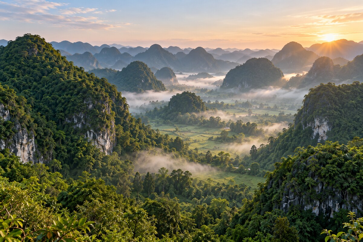 Guizhou karst landscape