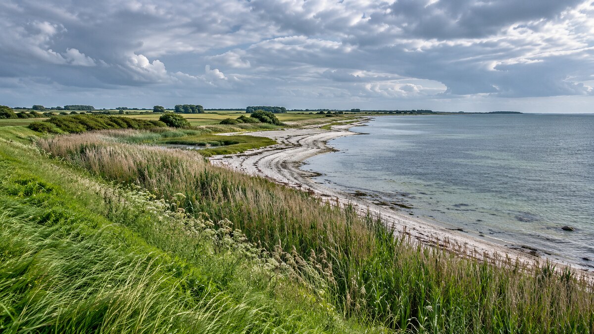 Lolland Baltic coastal landscape Lolland Baltic coastal landscape