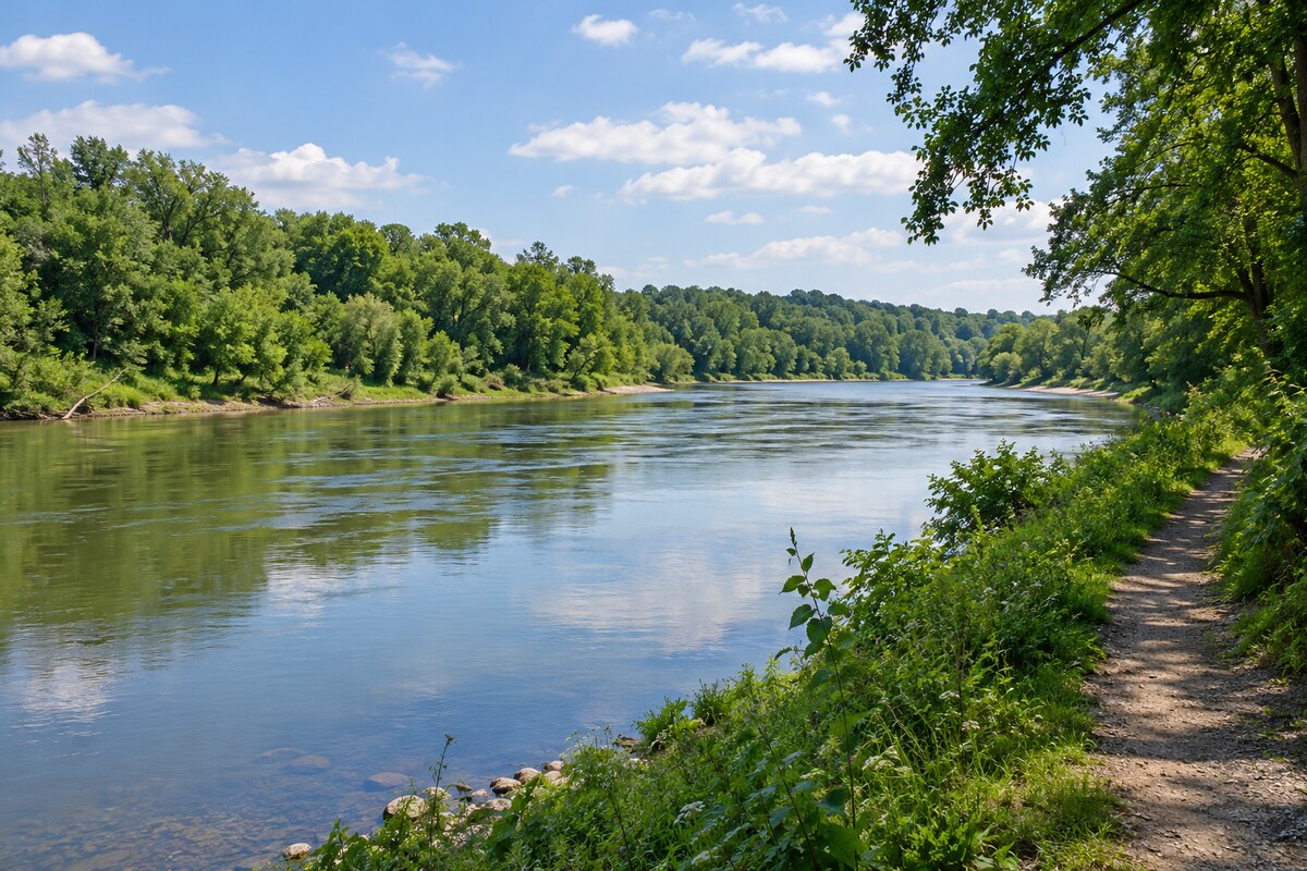 Grand River landscape near Brantford