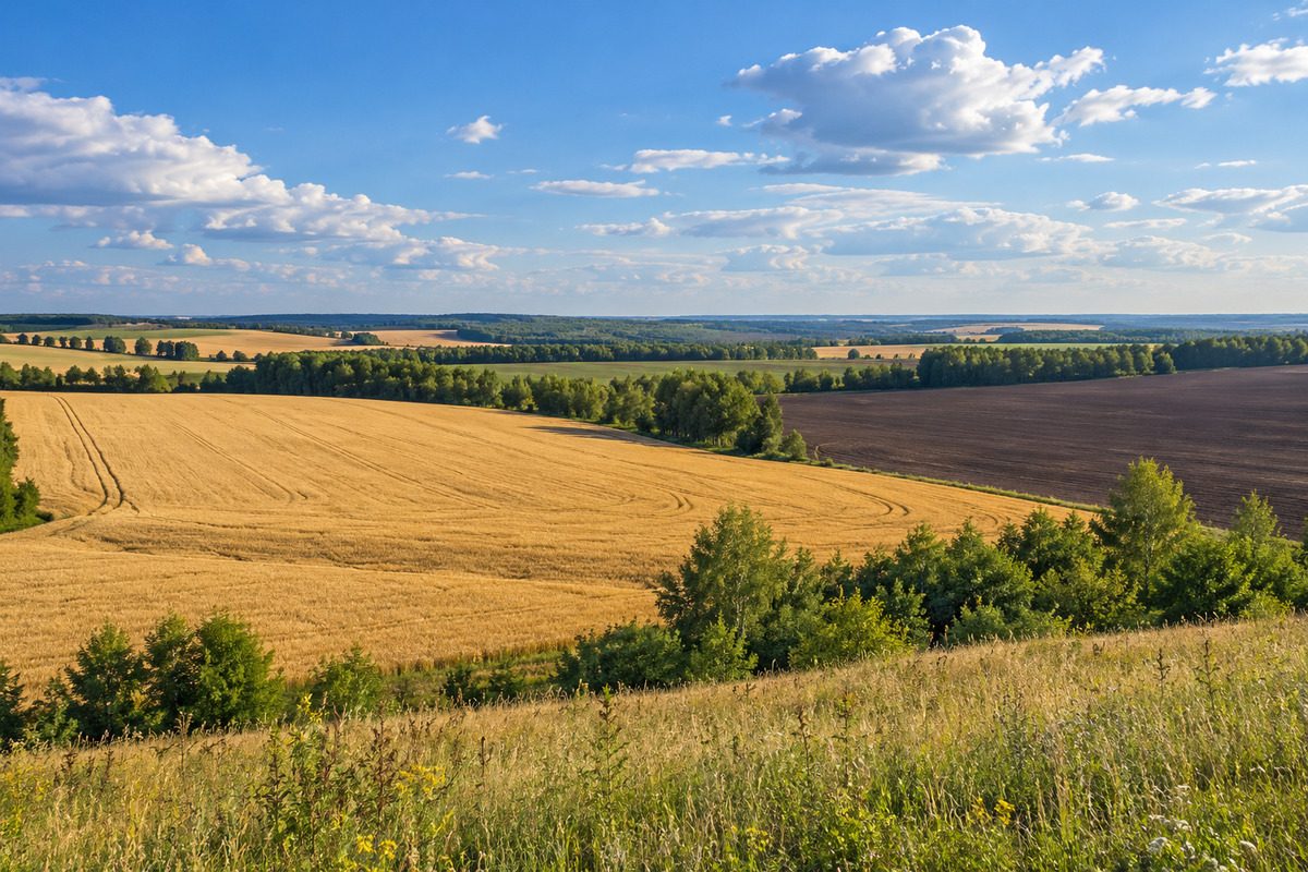 Сельский ландшафт Черноземья Сельский ландшафт Черноземья