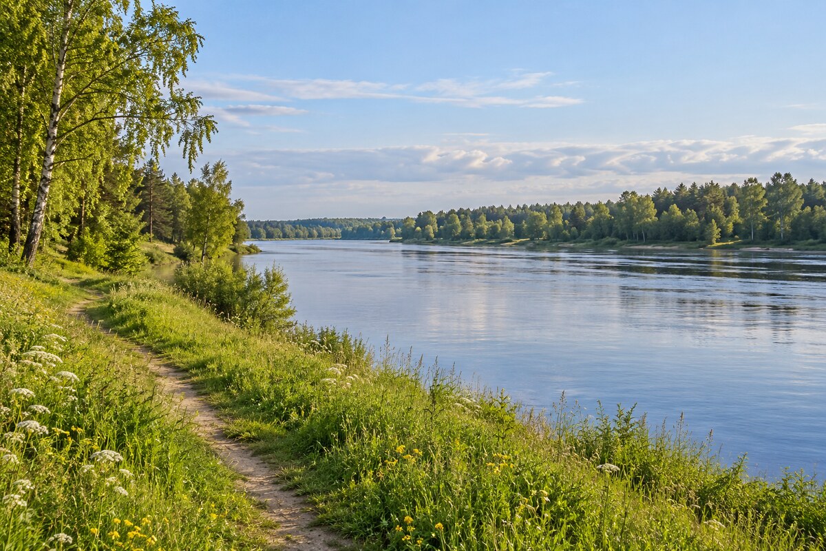 Пейзаж Верхней Волги