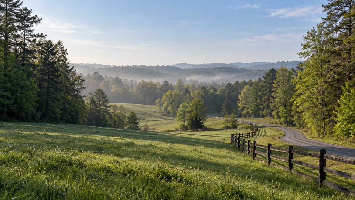 North Carolina countryside North Carolina countryside