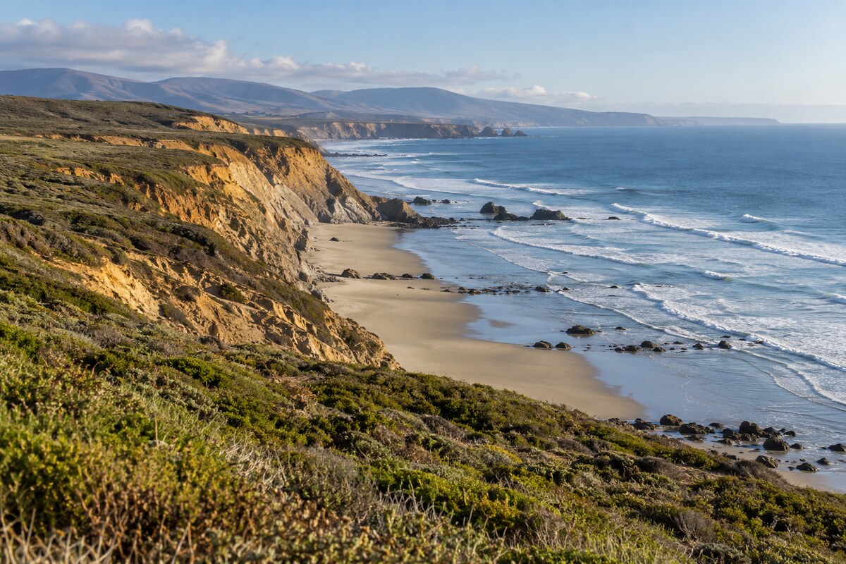 Central California coastal landscape