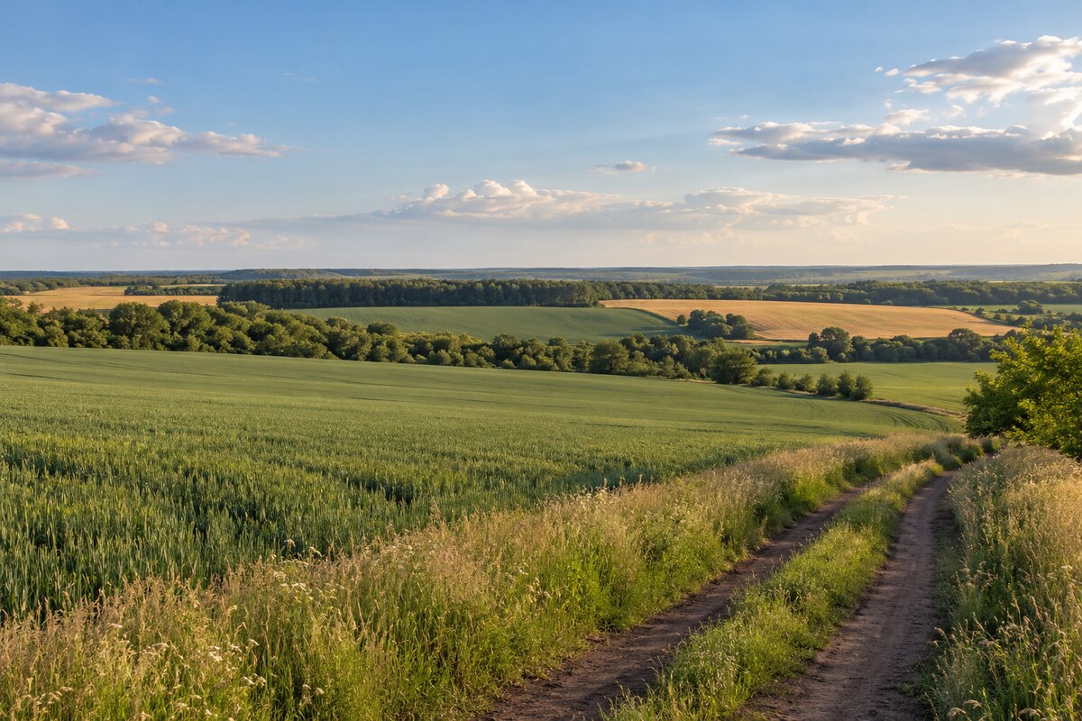 Krasnodar Krai countryside