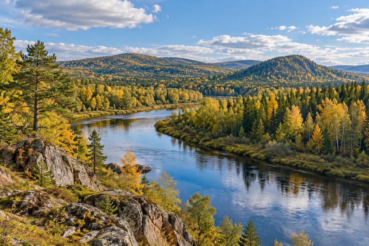 Пейзаж Среднего Урала Пейзаж Среднего Урала